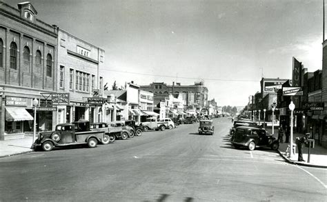 Nuart Theatre and the I.O.O.F Lodge on Main Street | Historic Images of ...