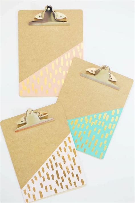 11 DIY Cute Clipboard Ideas to Help Organize Your Life | Tip Junkie