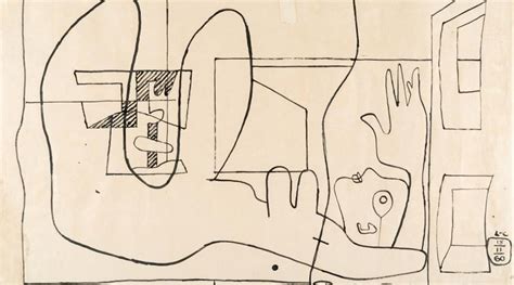 Le Corbusier drawing made in Chandigarh auctioned for Rs 34.87 lakh in ...