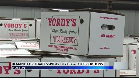 Yordy Turkey Farm prepares a variety of options for Thanksgiving dinner - YouTube