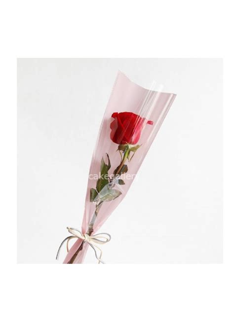 Single Rose Bouquet | Cakegallery Qatar