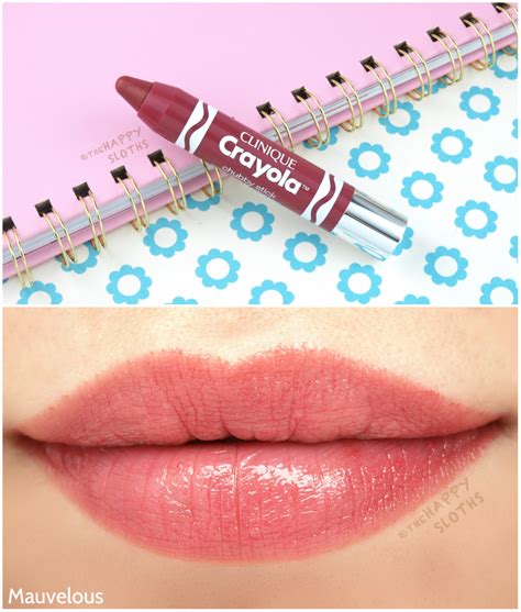 Clinique Crayola Chubby Stick Moisturizing Lip Colour Balm: Review and Swatches | The Happy ...