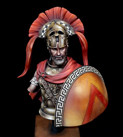 Dienekes the Spartan Commander by Renato "Ludic Legion" · Putty&Paint