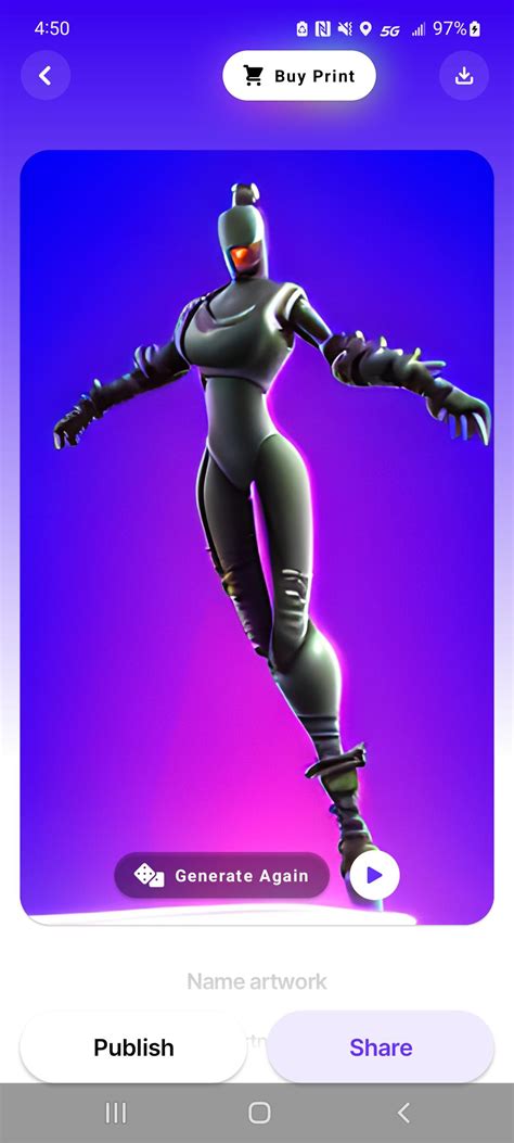 I think this ai just made a new fortnite skin : FortNiteBR