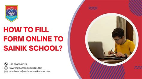 How to Fill Form Online to Sainik School?