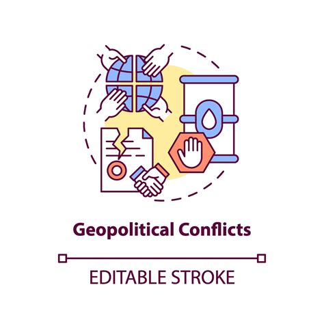 Geopolitical conflicts concept icon 2310562 Vector Art at Vecteezy