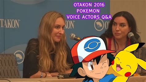 Pokémon Voice Actors Press Conference Q&A | Otakon 2016 - YouTube