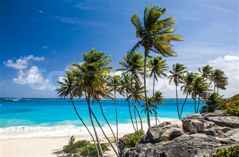 Bottom Bay beach in Barbados | Stock image | Colourbox