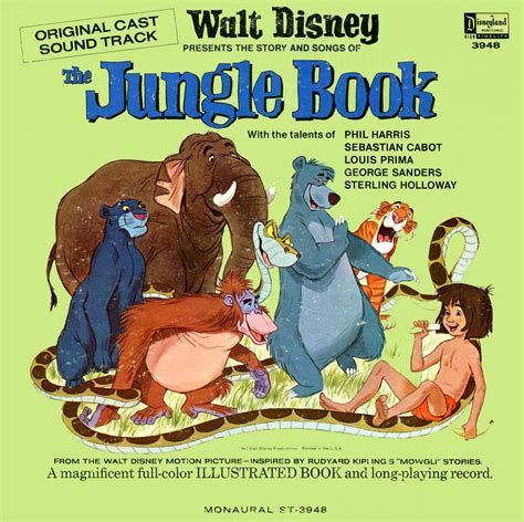 The Jungle Book - Walt Disney Story Soundtrack, Sherman Brothers LP/CD