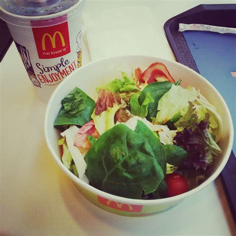 McDonald's, Grilled Chicken & Bacon Salad | Bacon salad, Chicken bacon ...