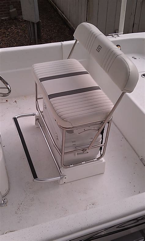 Carolina Skiff Cooler Seat Kit for STAINLESS SWINGBACK SEAT