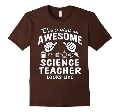 Awesome Science Teacher Looks Like Funny T-Shirt Gift-TD – theteejob