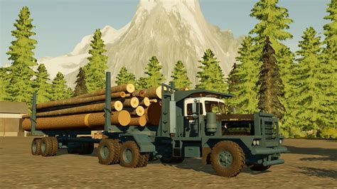 PACIFIC P16 LOGGING TRUCK V1.1 – FS22 mod