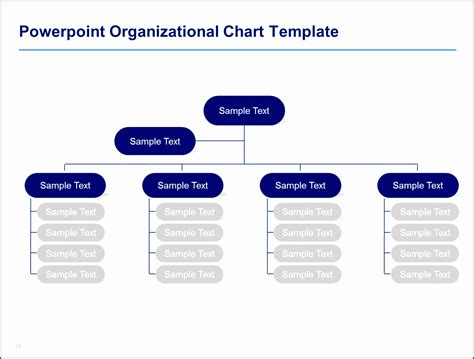 Powerpoint Organizational Chart Template Free