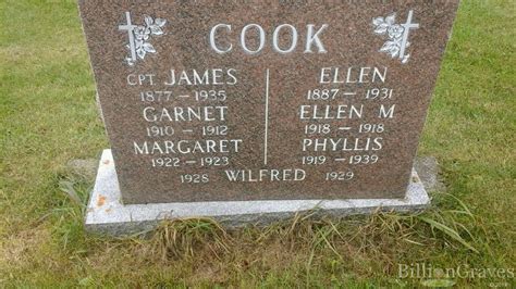 Grave Site of Captain James Cook (1877-1935) | BillionGraves