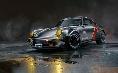 cyberpunk 2077 johnny silverhands porsche 911 MacBook Air Wallpaper Download | AllMacWallpaper