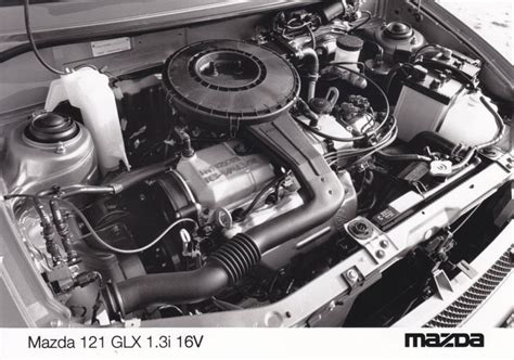 Mazda 121 GLX 1.3i 16V engine (1991)