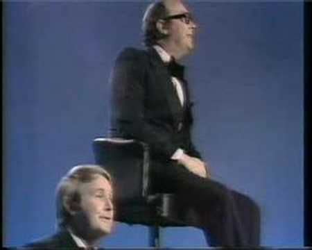 Morecambe and Wise singing "Side By Side" Chairs | Morecambe, Singing, Wise