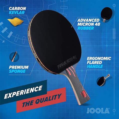 JOOLA Infinity Overdrive Professional Performance Ping Pong Paddle with Carbon | eBay