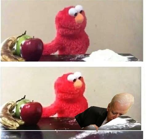 Elmo cocaine - Imgflip