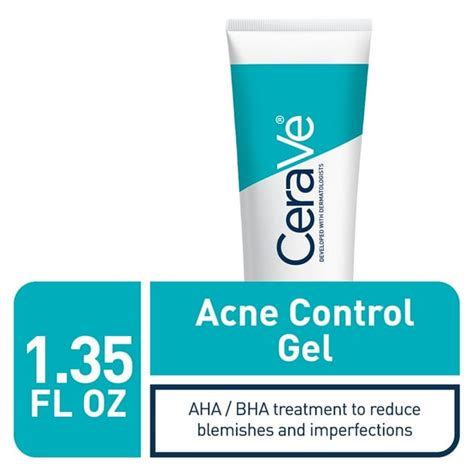 CeraVe Salicylic Acid Acne Control Gel, Acne Treatment for Face 1oz - Walmart.com - Walmart.com