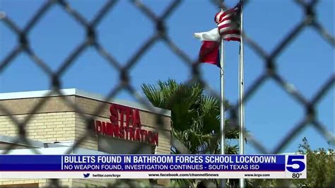 Bullets found in bathroom forces school lockdown at South Texas ISD Preparatory Academy