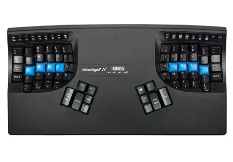 Advantage2 Quiet LF Wired Ergonomic Keyboard for Mac & PC | Kinesis