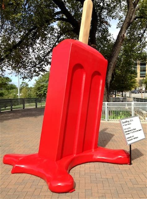 POP Start: Sculpture heralds the first POP Austin international art show - Arts - The Austin ...