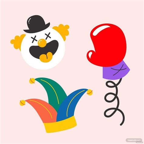 April Fools' Day Clipart Vector in EPS, Illustrator, JPG, PSD, PNG, SVG ...