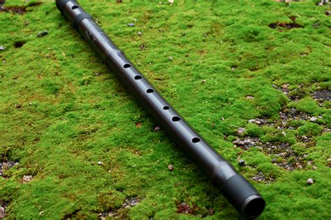 Bamboo Bansuri Flute (black) – Abedabun Flutes