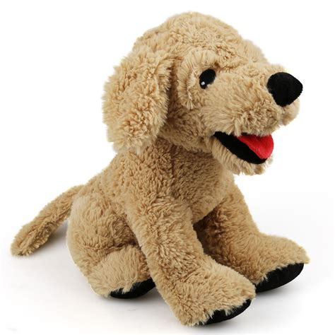 Dog Stuffed Animals, 12 in Soft Cuddly Golden Retriever Plush Toys ...