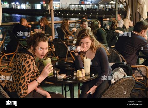 Old port, nightlife, Tel Aviv, Israel Stock Photo - Alamy