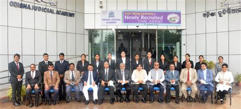 47 newly recruited Civil Judges take Oath at Odisha Judicial Academy ...