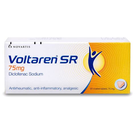 Voltaren SR 75 mg Coated Tablets 20