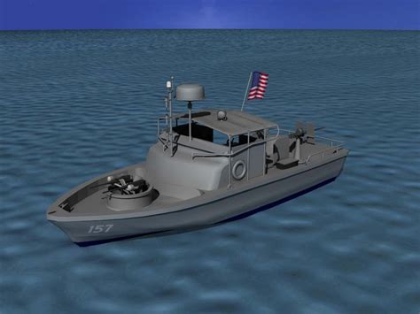 Patrol Boat V07 - 3D Model by Dreamscape Studios