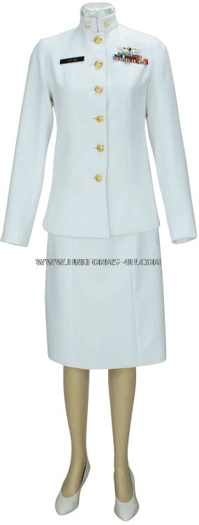 U.S. NAVY FEMALE CHIEF PETTY OFFICER SERVICE DRESS WHITE UNIFORM