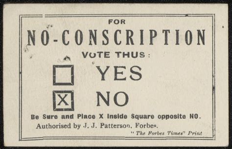 How to vote, 1916 | New South Wales Anzac Centenary - State Archives and Records NSW