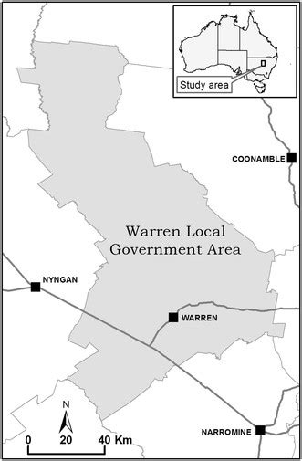 Location of Warren shire (NSW), Australia | Download Scientific Diagram