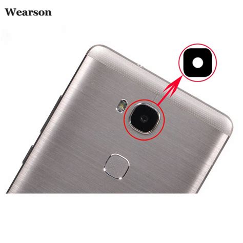 For Huawei Honor 5X 5C Camera Glass With Sticker New External For ...