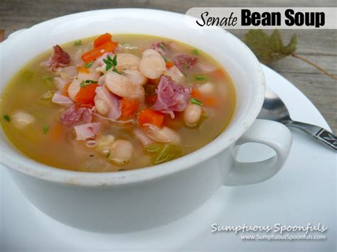 Senate Bean Soup | Sumptuous Spoonfuls