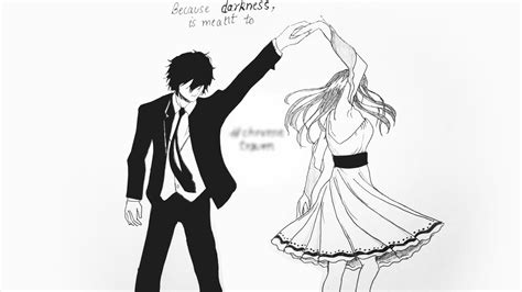 Hand Drawn Dancing Couples | ChromeTraum #1 (Speed Drawing) | Anime ...