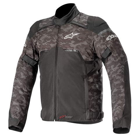 Alpinestars Hyper Mens Drystar Motorcycle Jacket Black/Camo - Walmart.com - Walmart.com