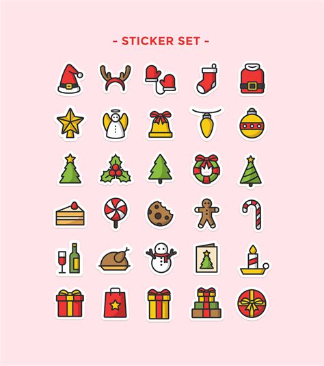 FREE - CHRISTMAS ICONS :: Behance