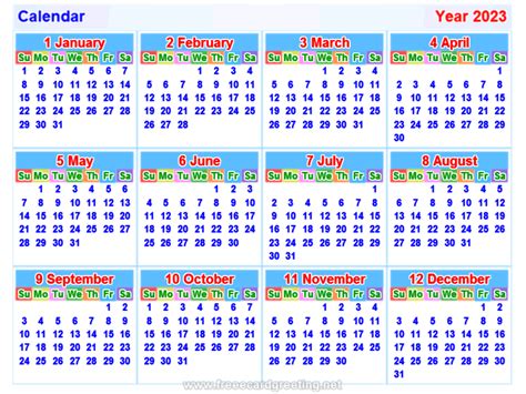 Calendar2023