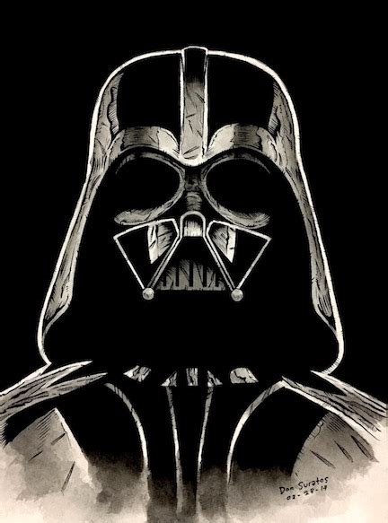 Darth Vader ART |Don Suratos aka DC23