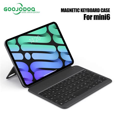 GOOJODOQ For iPad Magic Keyboard Mini 6 wireless bluetooth keyboard ...