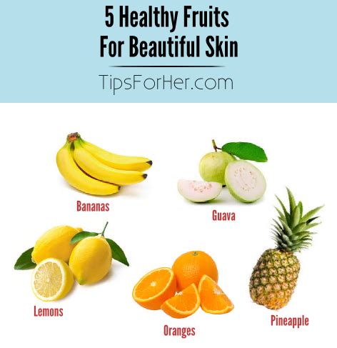 5 Fruits for Beautiful Skin