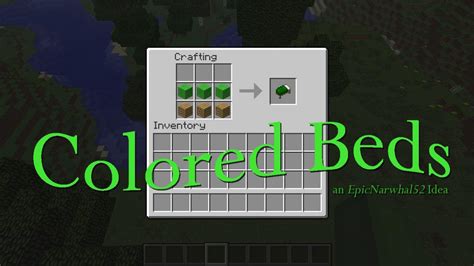 Colored Beds Minecraft Idea Minecraft Blog