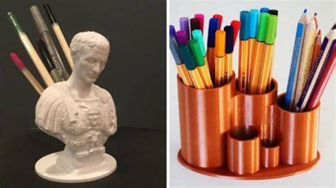 13 Cool 3D Printed Pencil and Pen Holders (With Links) - 3DSourced