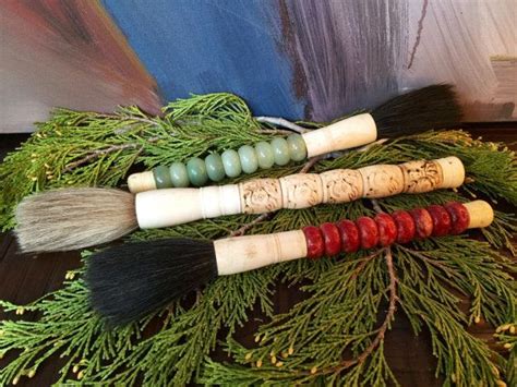 Vintage Japanese Calligraphy Brushes in Choice of Colors with | Etsy ...